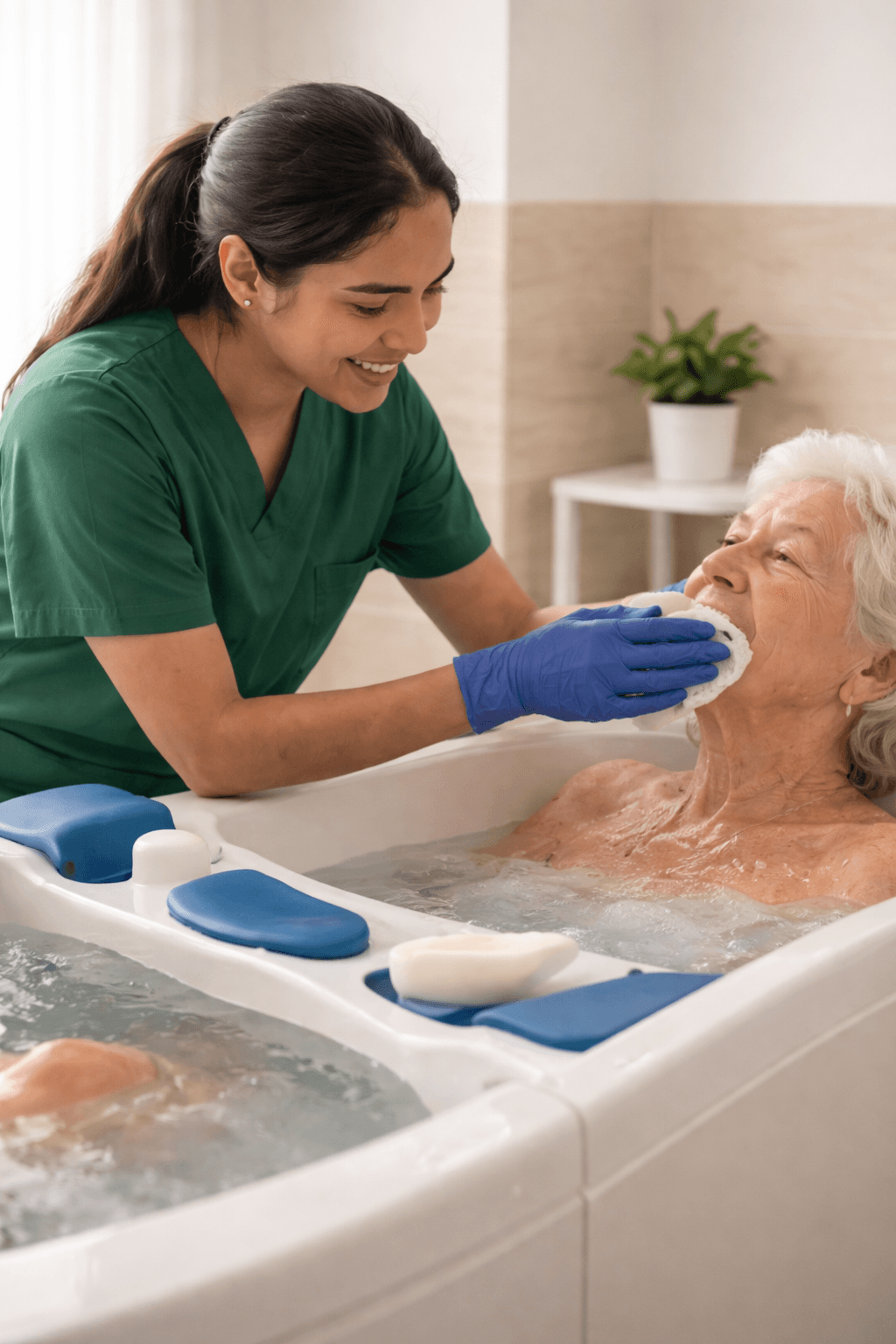 Professional caregiving support
